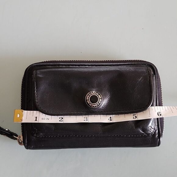 Coach Leather Wallet/Wristlet - Picture 9 of 11